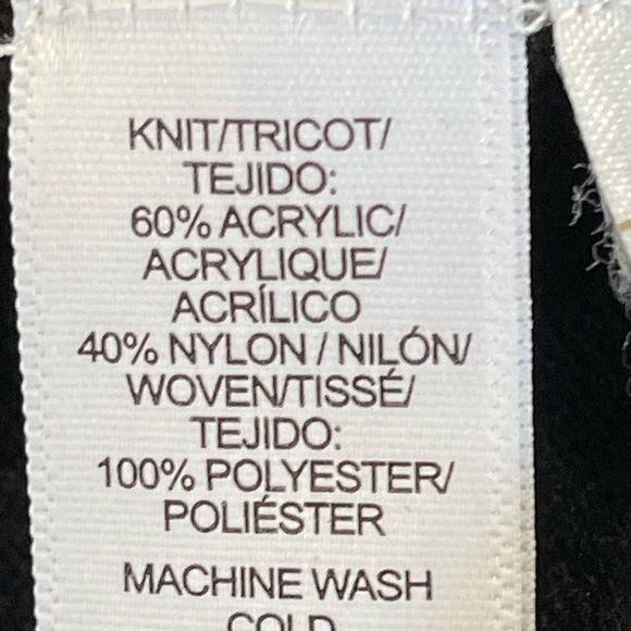 Loft size L black with sheer floral tie sleeve parts modest business going out - Picture 12 of 12